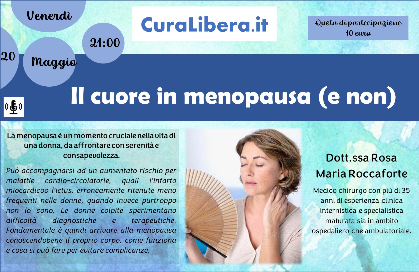 “Il cuore in menopausa (e non)”