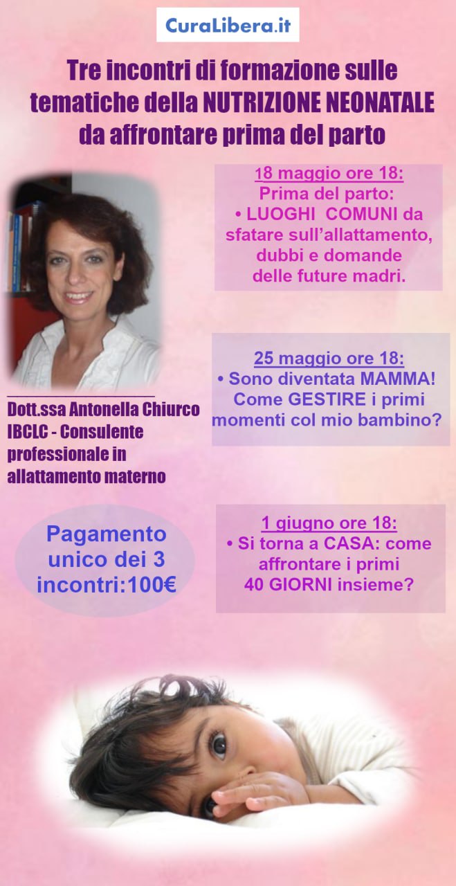 Nutrizione Neonatale da affrontare prima del parto
