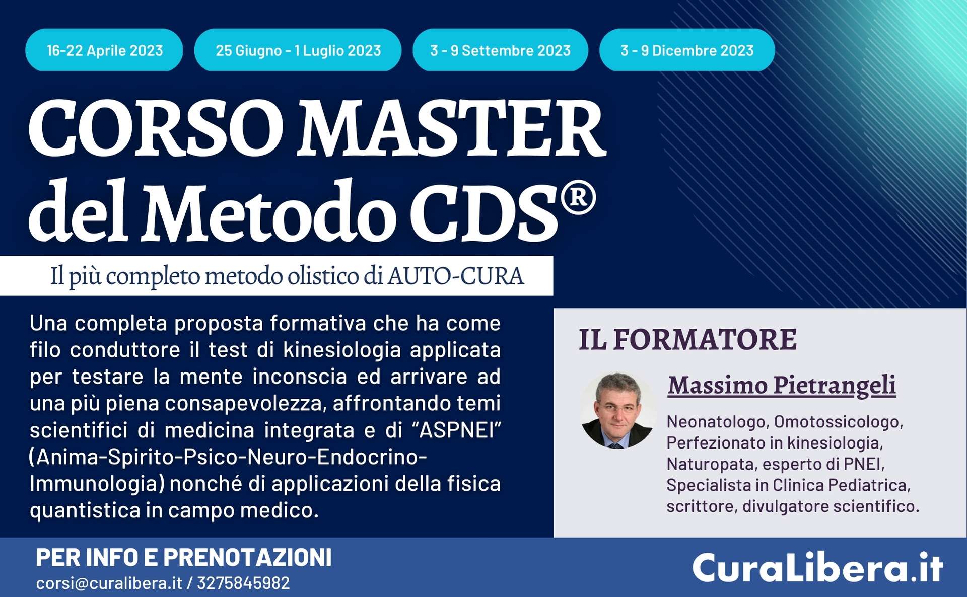 CORSO MASTER del Metodo CDS®