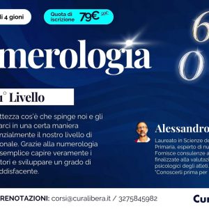 Corso Numerologia 1 Livello