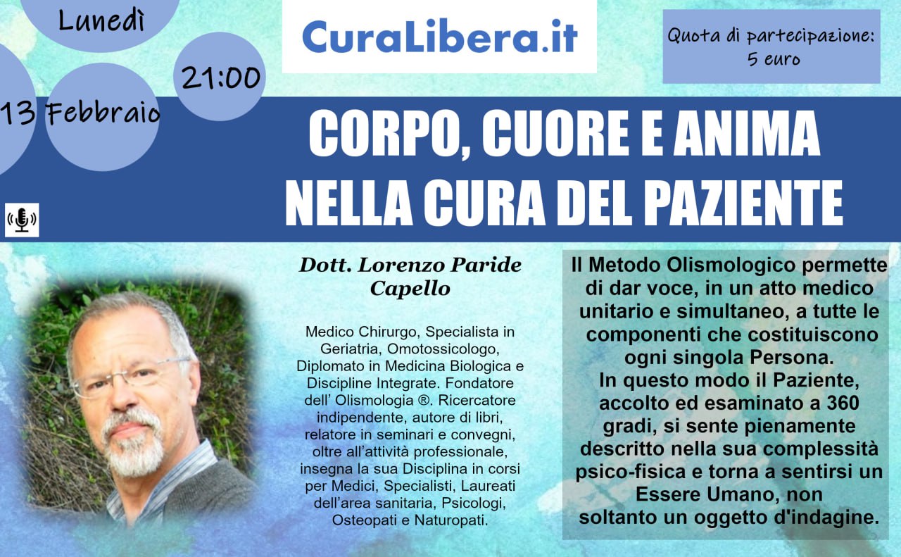 CORPO, CUORE E ANIMA NELLA CURA DEL PAZIENTE