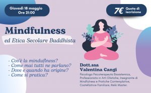 MINDFULNESS ED ETICA SECOLARE BUDDHISTA