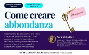 Presentazione “Come creare abbondanza”