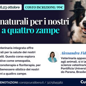 Cure naturali per i nostri amici a quattro zampe